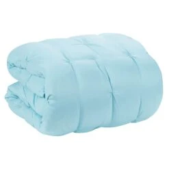 2-Piece Aqua Pintuck Comforter, Twin