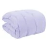 2-Piece Purple Pintuck Comforter Set, Twin -Comforters Sales 2 piece purple pintuck comforter set twin