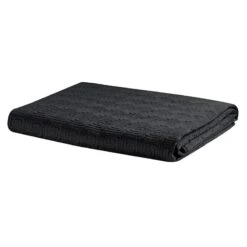 3-Piece Black Ettori Stitch Quilt Set, Full/Queen -Comforters Sales 3 piece black ettori stitch quilt set full queen 2