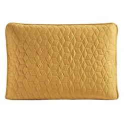 3-Piece Gold Hector Stitch Quilt Set, Full/Queen 9 3-Piece Gold Hector Stitch Quilt Set, Full/Queen -Comforters Sales 3 piece gold hector stitch quilt set full queen 3