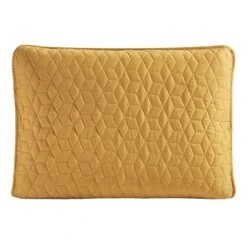 3-Piece Gold Hector Stitch Quilt Set, King -Comforters Sales 3 piece gold hector stitch quilt set king 3