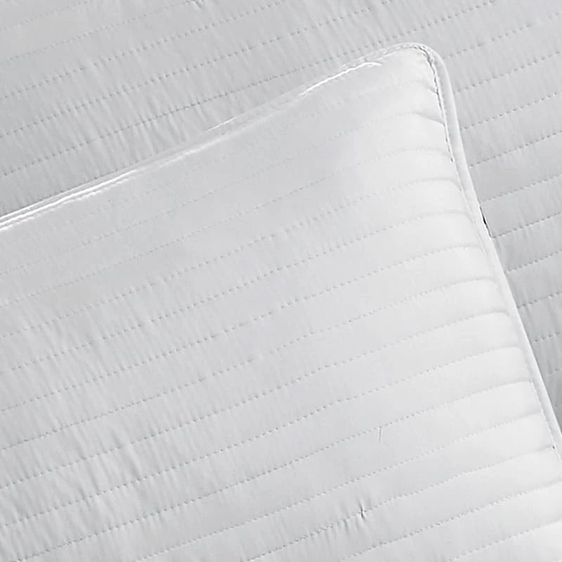 3Pc Stripe Quilt Grey King 7 3Pc Stripe Quilt Grey King - Image 5