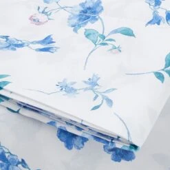 4-Piece Folksy Floral Print Microfiber Essential Sheet Set, Queen -Comforters Sales 4 piece folksy floral print microfiber essential sheet set queen 1