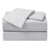 4-Piece Light Grey Microfiber Essential Sheet Set, Full 1 4-Piece Light Grey Microfiber Essential Sheet Set, Full -Comforters Sales 4 piece light grey microfiber essential sheet set full