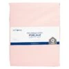 4-Piece Light Pink 100% Cotton Percale Sheet Set, Queen -Comforters Sales 4 piece light pink 10025 cotton percale sheet set queen