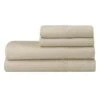 4-Piece Linen 500 Thread Count Blended Sheet Set, Queen