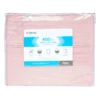 4-Piece Pink 400 Thread Count Cotton Sheet Set, Full