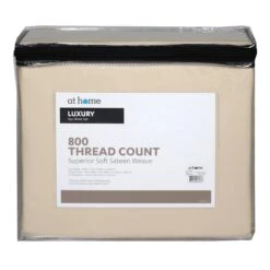 4-Piece Taupe 800 Thread Count Luxury Sheet Set, King -Comforters Sales 4 piece taupe 800 thread count luxury sheet set king 1