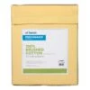 4-Piece Yellow 300 Thread Count 100% Brushed Cotton Percale Sheet Set, Full -Comforters Sales 4 piece yellow 300 thread count 10025 brushed cotton percale sheet set full