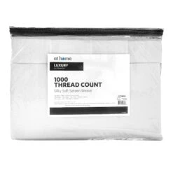 6-Piece Grey 1000 Thread Count Cotton Blend Sheet Set, King