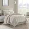 6-Piece Yateley Brown Comforter Set, Queen -Comforters Sales 6 piece yateley brown comforter set queen