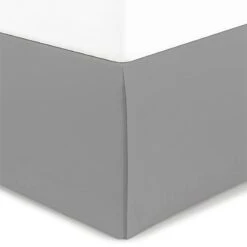 7-Piece Grey Embroidered Pleated Comforter Set, King -Comforters Sales 7 piece grey embroidered pleated comforter set king 4