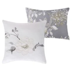 8-Piece Akiro Grey Essential Comforter Set, King -Comforters Sales 8 piece akiro grey essential comforter set king 3