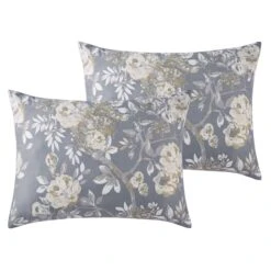 8-Piece Akiro Grey Essential Comforter Set, Queen -Comforters Sales 8 piece akiro grey essential comforter set queen 2