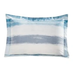 8-Piece Blue Watercolor Good Vibes Essential Comforter Set, Full -Comforters Sales 8 piece blue watercolor good vibes essential comforter set full 3