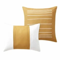 8-Piece Casey Gold Essential Comforter Set, Full -Comforters Sales 8 piece casey gold essential comforter set full 3