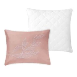 8-Piece Emelia Blush Breeze Essential Comforter Set, King -Comforters Sales 8 piece emelia blush breeze essential comforter set king 3