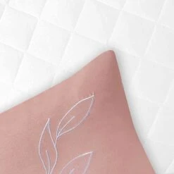 8-Piece Emelia Blush Breeze Essential Comforter Set, King -Comforters Sales 8 piece emelia blush breeze essential comforter set king 6