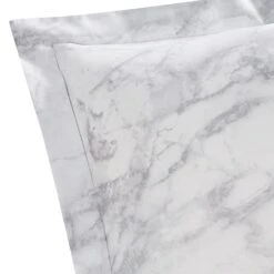 8-Piece Grey Marble Print Essential Comforter Set, Full -Comforters Sales 8 piece grey marble print essential comforter set full 5