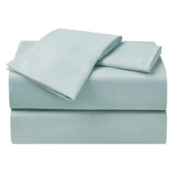 85Gsm 4Pc Antimicrobial Cooling Microfiber Sheet Set King Blue