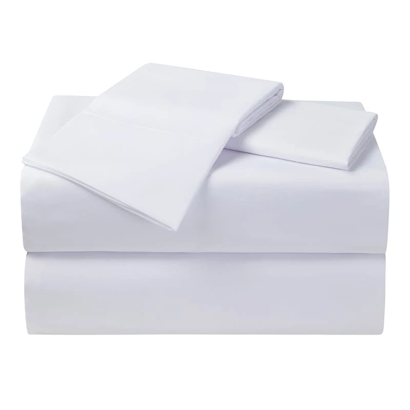 85Gsm 4Pc Antimicrobial Cooling Microfiber Sheet Set Queen White 3 85Gsm 4Pc Antimicrobial Cooling Microfiber Sheet Set Queen White