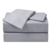 85Gsm 4Pc Antimicrobial Cooling Microfiber Sheet Set Twin Grey 1 85Gsm 4Pc Antimicrobial Cooling Microfiber Sheet Set Twin Grey -Comforters Sales 85gsm 4pc antimicrobial cooling microfiber sheet set twin grey