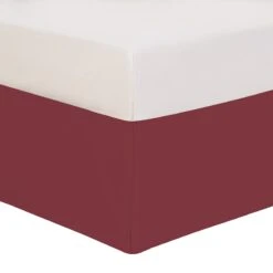 Bellmead 6-Piece Red Jacquard Comforter Set, King -Comforters Sales bellmead 6 piece red jacquard comforter set king 6