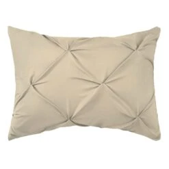 Blanca 5-Piece Taupe Comforter Set, King -Comforters Sales blanca 5 piece taupe comforter set king 3