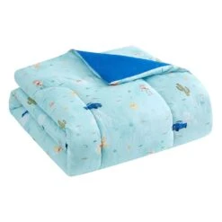 Blue Cowboy Comforter, Twin -Comforters Sales blue cowboy comforter twin 2