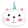 Caticorn Plush Shaped Throw Pillow