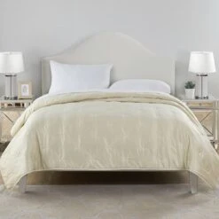 Charmellse 3-Piece Gold Tufted Quilt Set, King 6 Charmellse 3-Piece Gold Tufted Quilt Set, King -Comforters Sales charmellse 3 piece gold tufted quilt set king 1