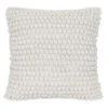 Crosby St Ivory Chindi Cotton Throw Pillow, 18" -Comforters Sales crosby st ivory chindi cotton throw pillow 18