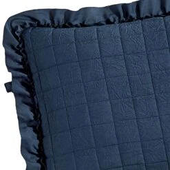 Crush 3Pc Quilt Navy Full/Queen 9 Crush 3Pc Quilt Navy Full/Queen -Comforters Sales crush 3pc quilt navy full queen 3