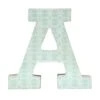 Decal Wooden Alphabet A