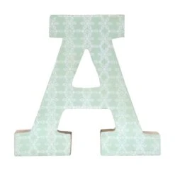 Decal Wooden Alphabet A