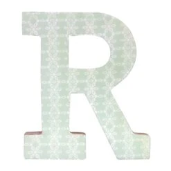 Decal Wooden Alphabet R