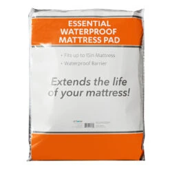 Essential Waterproof Mattress Pad, Queen
