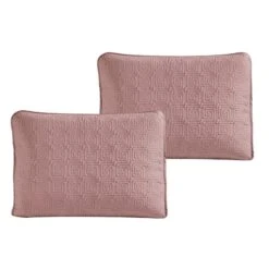 Ettori 3Pc Quilt Coral King -Comforters Sales ettori 3pc quilt coral king 1