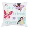Fairy Friends Printed Throw Pillow, 16" -Comforters Sales fairy friends printed throw pillow 16
