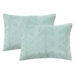 Found & Fable 5-Piece Blue Textured Comforter Set, King -Comforters Sales found fable 5 piece blue textured comforter set king 2