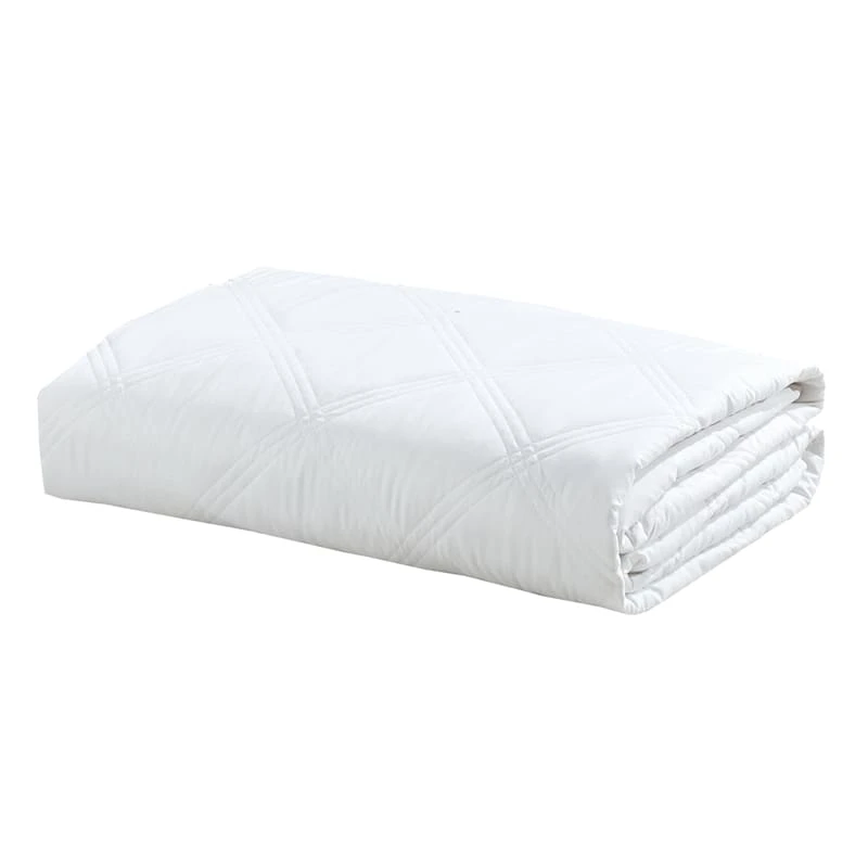 Grace Mitchell 3-Piece Lila White Quilt Set, Queen 4 Grace Mitchell 3-Piece Lila White Quilt Set, Queen - Image 2