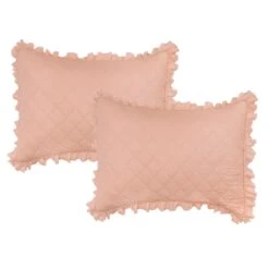 Grace Mitchell 3-Piece Pink Diamond Quilt Set, Full/Queen 8 Grace Mitchell 3-Piece Pink Diamond Quilt Set, Full/Queen -Comforters Sales grace mitchell 3 piece pink diamond quilt set full queen 2