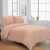 Grace Mitchell 3-Piece Pink Diamond Quilt Set, King