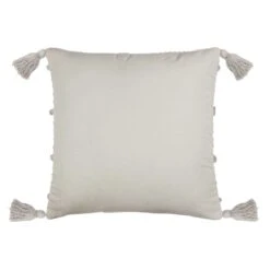 Grey Textured Woven Throw Pillow, 20" -Comforters Sales grey textured woven throw pillow 20 2