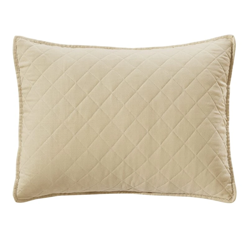 Honeybloom 3-Piece Neutral Textured Quilt Set, King 5 Honeybloom 3-Piece Neutral Textured Quilt Set, King - Image 3