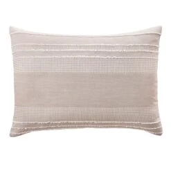 Honeybloom Pink Waffle W Raw Edge 7Pc Queen Comfoter Set -Comforters Sales honeybloom pink waffle w raw edge 7pc queen comfoter set 2