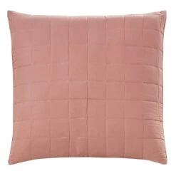 Honeybloom Pink Waffle W Raw Edge 7Pc Queen Comfoter Set -Comforters Sales honeybloom pink waffle w raw edge 7pc queen comfoter set 3