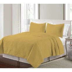 Kinsey Yellow Quilt Sham, King