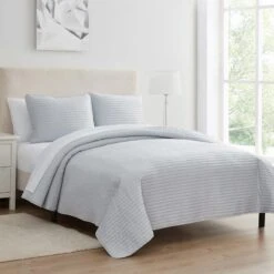 Laila Ali 3-Piece Serenity Quilt Set, King