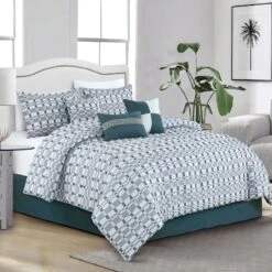 Lia 7Pc King Comforter Set